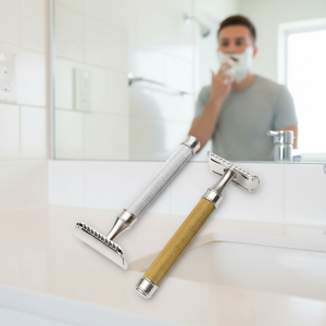 Maquinilla de afeitar recta de acero inoxidable, profesional, <span class=keywords><strong>para</strong></span> barbería - Product Image 3