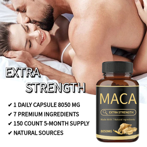Integratore a base di erbe Ashwagandha <span class=keywords><strong>Maca</strong></span> forte uomo capsule organiche di radice di <span class=keywords><strong>Maca</strong></span> capsule per adulti - Product Image 3