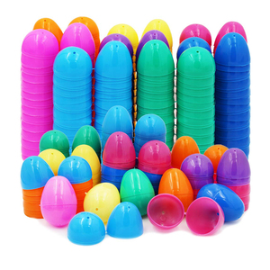 Paaseieren Bulk Kleurrijke Heldere Plastic Paaseieren Voor Pasen Ei Hunt Diverse Kleuren 2Inch Vakantie Geschenken