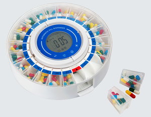 Boîte à pilules Wi-Fi, distributeur automatique de pilules à 21 compartiments avec alarmes, verrouillage et compartiments amovibles pour les personnes âgées - Product Image 2