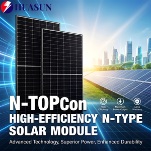 แผงโซลาร์เซลล์ประสิทธิภาพสูง 550W 600W โมโนคริสตัลไลน์ พร้อมการรับประกัน 25 ปี สำหรับระบบใช้ในบ้าน ขายส่ง - Product Image 1
