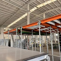 Système de coffrage de table en acier robuste WAKE, panneaux de coffrage modulaires pour dalles en béton pour les projets de construction