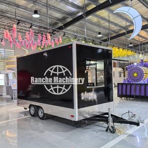 Remorque de vente ambulante mobile, remorque alimentaire, camion alimentaire en acier inoxydable, grande caravane, remorque à café australienne - Product Image 5