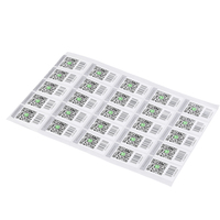 Muestra Gratuita de Etiquetas Autoadhesivas de Papel para Prescripciones Médicas, Tamaño A4, Blancas, con Código de Barras y Precio