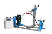 Supercnc Petite table de soudage rotative automatique portable, positionneur de soudage rotatif
