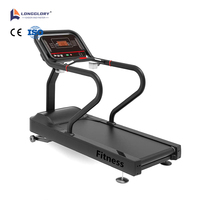 Tapis de course commercial professionnel pour entraînement cardio, électrique, avec écran LED, largeur de bande de 60 cm, inclinaison réglable de 0 à 20 degrés