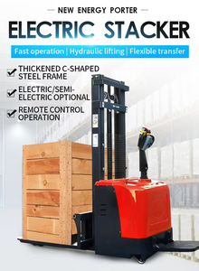 Chariot élévateur électrique 4x4 de haute qualité, capacité de levage 1,5 tonne, hauteur de levage 2m, 2,5m, 3m, avec batterie lithium-ion et pneus pleins, à vendre - Product Image 2