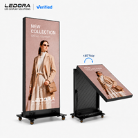 LEDORA 4K HDR10 IP45 Tahan Air Lipat Hemat-Ruang Layar Poster LED Aluminium Penerbangan Model P2.5/P2.0 Garansi 5 Tahun