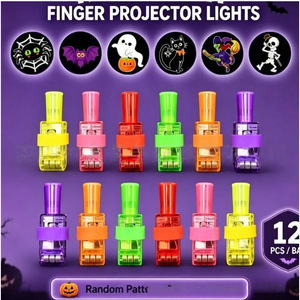 Luces LED con forma de animales del bosque, luces de dedo con luz constante, juguete para fiestas para niños y adultos, diversión navideña - Product Image 3