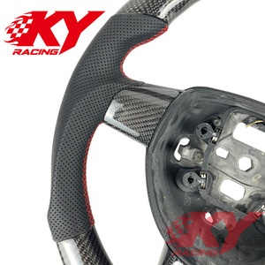 Volant de voiture sport en fibre de carbone personnalisé pour Ford Focus ST RS XR ECOnetic RS500 MK2 MK3 MK4 Fiesta MKS Escape - Product Image 2