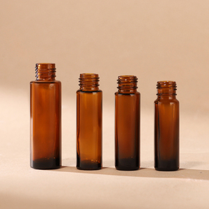Mini Botellas de Vidrio Ámbar de 6ml, 8ml, 10ml y 15ml con <span class=keywords><strong>Rodillo</strong></span> para Aceites Esenciales y Cuidado de la Piel, con Tapas Doradas, Negras y Plateadas - Product Image 6