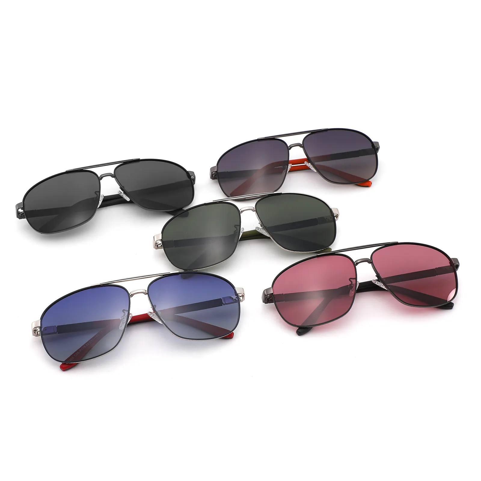 2024 Wholesale Man Sunglasses Custom Logo Outdoors Driving Sunglasses Man Polarized Lens