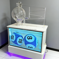 Machine de loterie Bingo à soufflerie d'air personnalisée en usine avec lumières LED pour centres de jeux événementiels, Keno et tirages de loterie Bingo