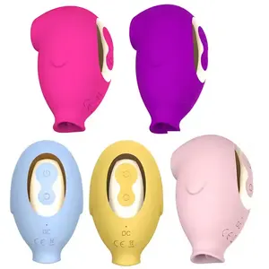 2024 Cut Pet Mini Asian Mens Vibrador de succión oral Vibrador de pezón impermeable y juguete de succión para hombres Mujeres