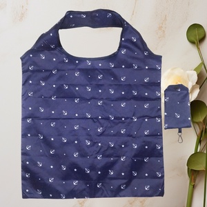 Polyester Letter Pattern Creative Eco-Friendly Foldable Tote Bag Medium Size <b>Supermarket</b> Shopping Bag Portable Large Storage - Product Image 1