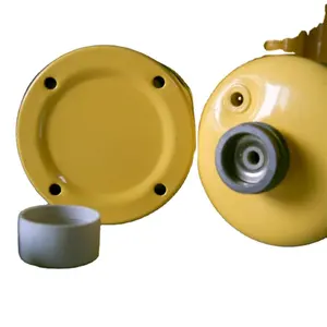 Cilindros de gas vacíos, 1kg, certificado CE, estándar ISO11118, r410a, r134a
