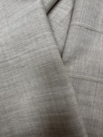Tissu en chenille à carreaux léger 125 g/m² 100 % polyester doux pour robe, vente en gros