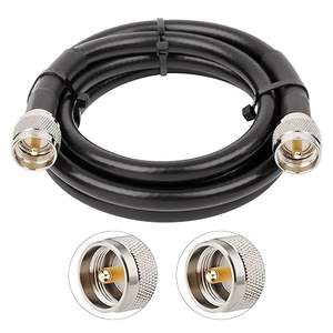 LMR400 Cable coaxial de baja pérdida de conector macho a macho UHF de - Product Image 1