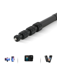 Cần gậy tự chụp ảnh đa năng, có thể kéo dài, dùng được với máy ảnh, GoPro, chụp ảnh toàn cảnh - Product Image 2