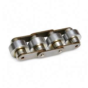Gete Langlebige Doppel-Plus-Speed-Kette Rote Gummi-Rollenförderer ISO9001-Zertifiziert Geräuscharm Rutschfest Verschleißfest - Product Image 3