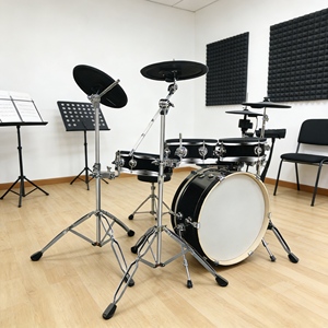 Nuevo Set <span class=keywords><strong>de</strong></span> Batería Electrónica 2025 con Biblioteca <span class=keywords><strong>de</strong></span> Sonidos Ampliada, Perfecto para Canciones <span class=keywords><strong>de</strong></span> Cover y Producción Musical - Product Image 3