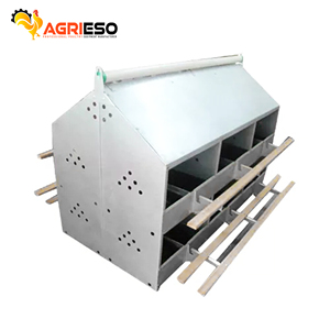 Agrieso Trung Quốc nhà máy tự động gia cầm Thiết bị nông nghiệp gà làm tổ Hộp trứng đẻ hộp cho hen Coop - Product Image 5