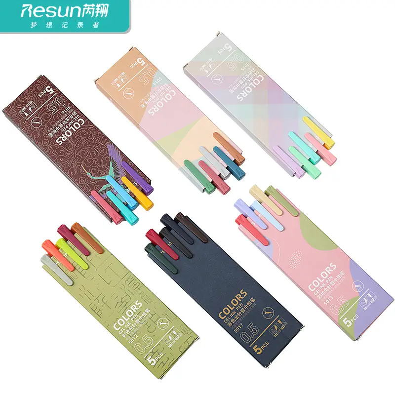 Penna gel in plastica promozionale rivestita in gomma di lusso di alta qualità con stampa logo personalizzata
