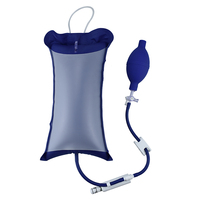 1000ml Pressure Infusion Bag with Piston Gauge and Stopcock Valve for Rapid Blood Fluid Transfusion