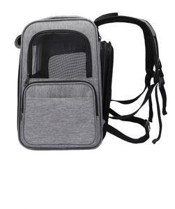 BSCI Factory High Quality <b>Large</b> Capacity Pet Travel <b>Carrier</b> Backpack Oxford Passeggino <b>Cat</b> and Puppy <b>Carrier</b> Backpack for - Product Image 3