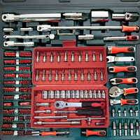 Kit d'outils à main en acier au carbone de 46 pièces, jeu de clés à douilles de qualité supérieure, OEM
