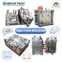 Servicio de Moldeo por Inyección de Plástico Personalizado, PP, ABS, HDPE, PC, PA, PE, PMMA, POM, PVC, PBT, PA66, TPU, PET, Nylon