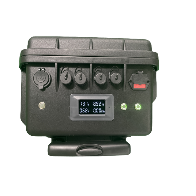 640Wh Online EPS Portable Mobile DC12V Emergency Trolley case Power Supply