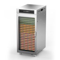 Goedkope 20 Trays Kruiden Tomaat Knoflook Champignon Jerky Industriële Groente Fruit Droger Machine Dehydrator
