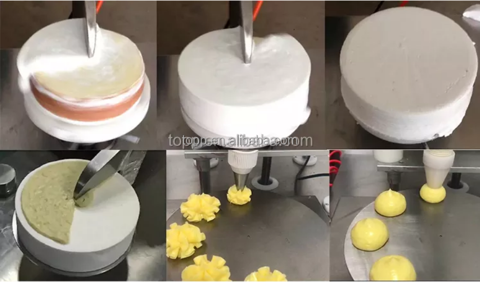 Công nghiệp sô cô la bánh mì Làm Máy chiết rót Donut bơ kem mứt Máy chiết rót