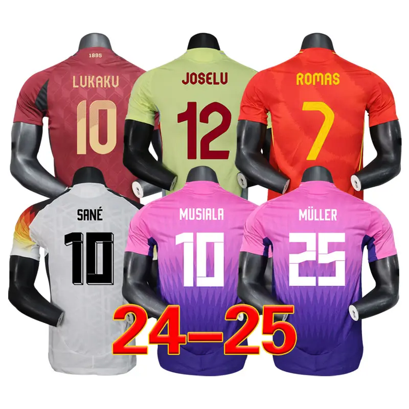 Uniformes de futebol de secagem rápida para homens, uniformes personalizados em branco para jogadores da versão Euro Inglaterra Netherlands, atacado