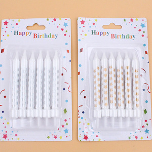 Bougies d'anniversaire populaires avec lettres imprimées pour gâteau, décoration de gâteau, bougies d'anniversaire pour célébration - Product Image 2
