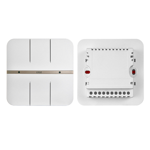 EU chúng tôi nhà thông minh ánh sáng <span class=keywords><strong>Dimmer</strong></span> Wifi tường chuyển đổi vỏ với Tempered Glass Bảng điều chỉnh nhà thông minh Bảng điều khiển nhựa bao vây - Product Image 6