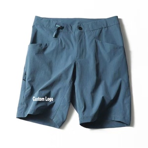 Venta al por mayor de alto rendimiento de 4 vías estiramiento al aire libre Golf <span class=keywords><strong>Surf</strong></span> senderismo hombres transpirable logotipos personalizados, tallas cordón pantalones cortos de carga - Product Image 1