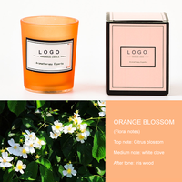 Bougies Parfumées de Luxe en Cire de Soja avec Étiquette Privée, en Verre, pour Aromathérapie, Faveur de Mariage, Parfum d'Intérieur, Cadeau de Décoration Personnalisé en Gros
