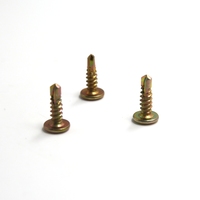 Tornillo Autoperforante Profesional de Cabeza Plana Phillips con Punta de Broca Estriada para Fabricación y Ensamblaje General de Chapa Metálica