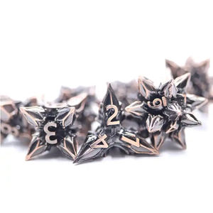 メタルダイスセットdndダイスd & dダイスRPGDungeons & Dragonsゲーム多面体カスタマイズカラーDNDダイス - Product Image 5