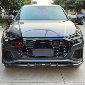 Accessoires automobiles 2018-2022 : Calandre avant RSQ8 pour <span class=keywords><strong>Q8</strong></span>, style 8 cadres, facelift, maille nid d'abeille - Product Image 5