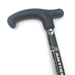 Poignée de bâton de randonnée en forme de fleur de prunier, noire, 30 mm, pour bâton de trekking, bâton de marche en plein air - Product Image 1