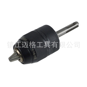 All Metal Drill Chuck 2-13mm Keyless Clamping Straight Shank For Drilling Machine - Product Image 3
