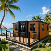 20 Foot Modern Portable Tiny House Kit Custom Design for Independent Residential Villa