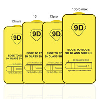 9D Tempered Glass Screen Protector for iPhone 13