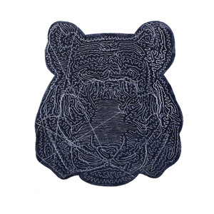 Patchs brodés thermocollants personnalisés en tissu chenille avec paillettes et sequins, motifs animaux, pour vêtements et chapeaux, vente en gros - Product Image 3