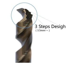 Metric M42 8% <strong>Cobalt</strong> Twist <strong>Drill</strong> <strong>Bits</strong> <strong>Set</strong> for Stainless Steel and Hard Metal - Product Image 3