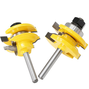 Roundover Cut Router Bits Carbide Tipped 1/2 In Shank Straight For Woodworking - Product Image 1