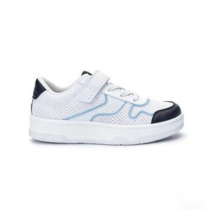 Chaussures Scolaires Blanches pour Enfants (Petits et Grands) – Baskets Simples à Motif, Respirantes en Maille, Chaussures de Base pour Bébés et Enfants - Product Image 5